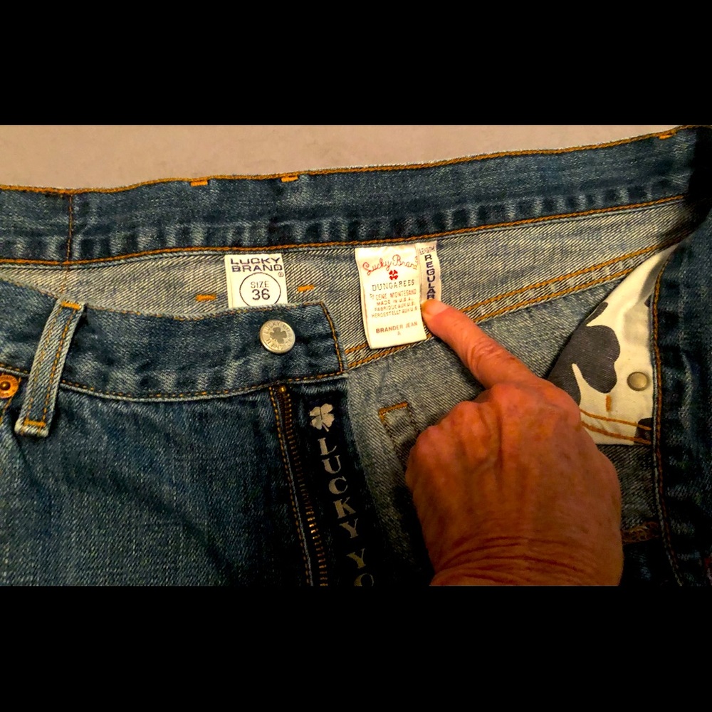 Lucky jeans Size 36, worn 3 times❣️.   A great pair of jeans!